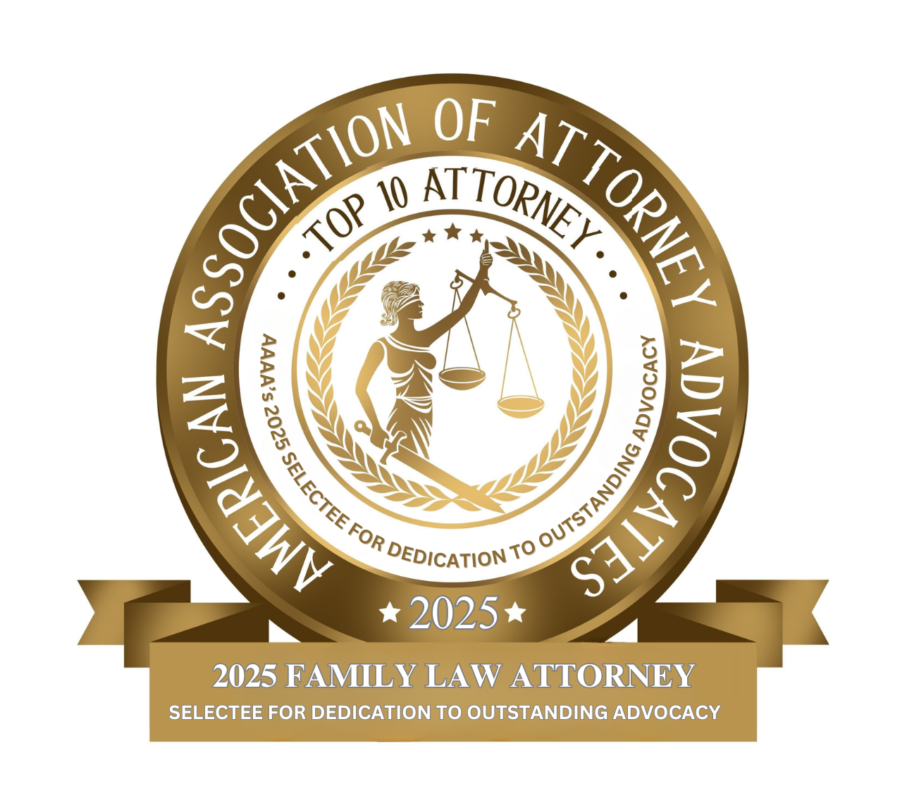 Sahar Maknouni American Association of Attorney Advocates Badge